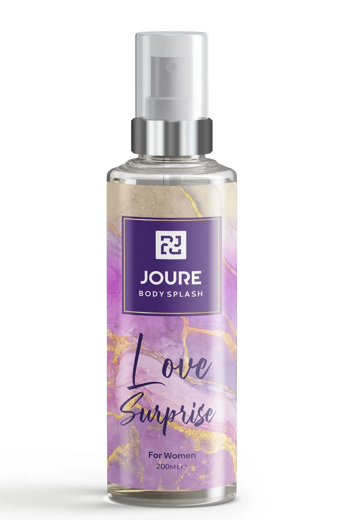 JOURE PERFUME Kalıcı Lavanta Ve Çiçeksi Kokusu Ve Nemlendirme Etkili Love Surprıse Kadın Vücut Spreyi 200 ml