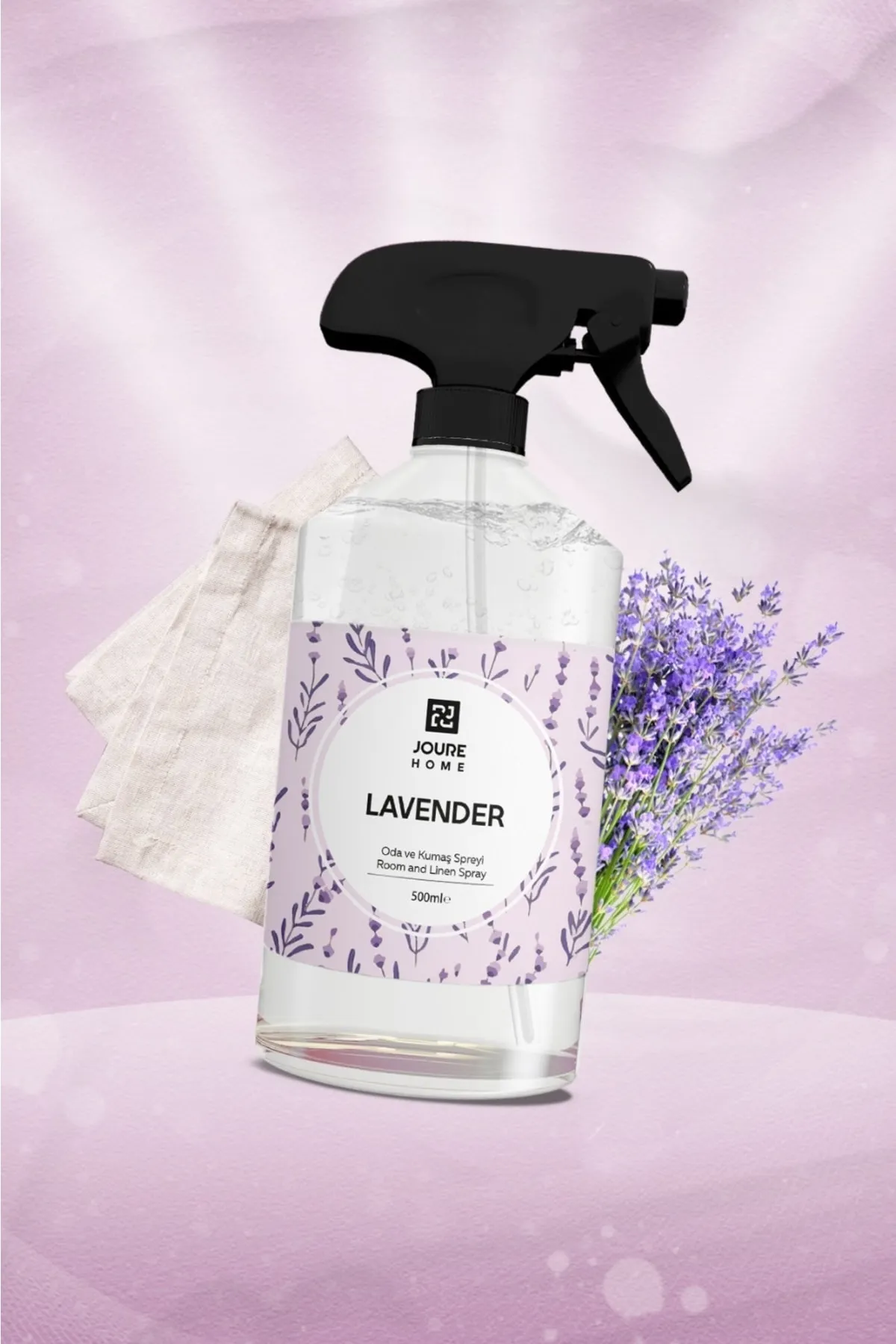 JOURE PERFUME Lavender Oda Ve Kumaş Spray - Kötü Koku Giderici, Hava Ferahlatıcı, Kalıcı 500 ml